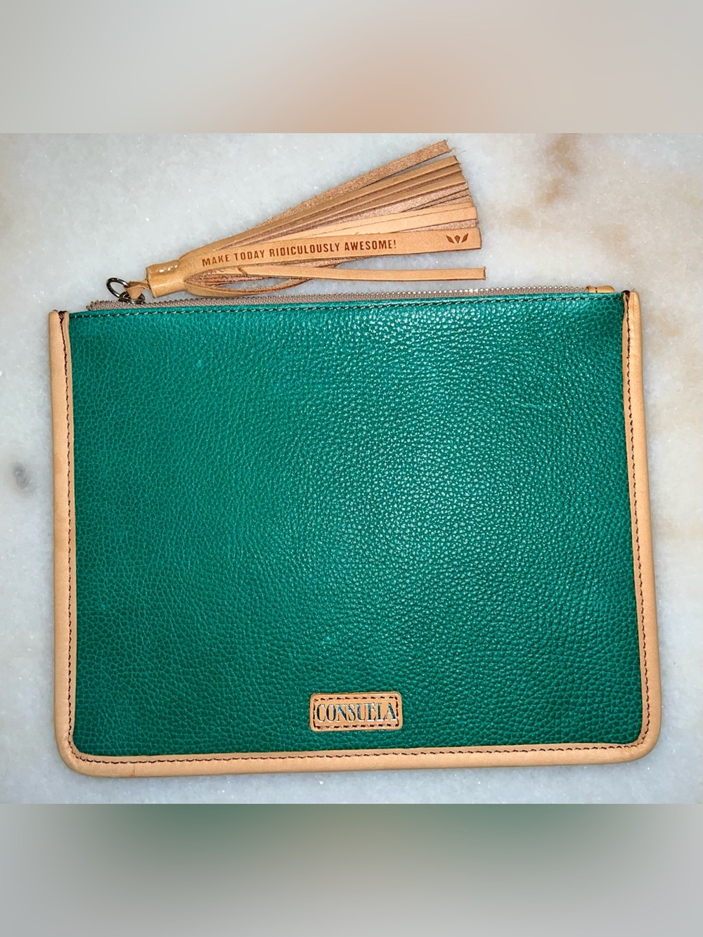 Consuela Wilder Anything Goes Leather Pouch